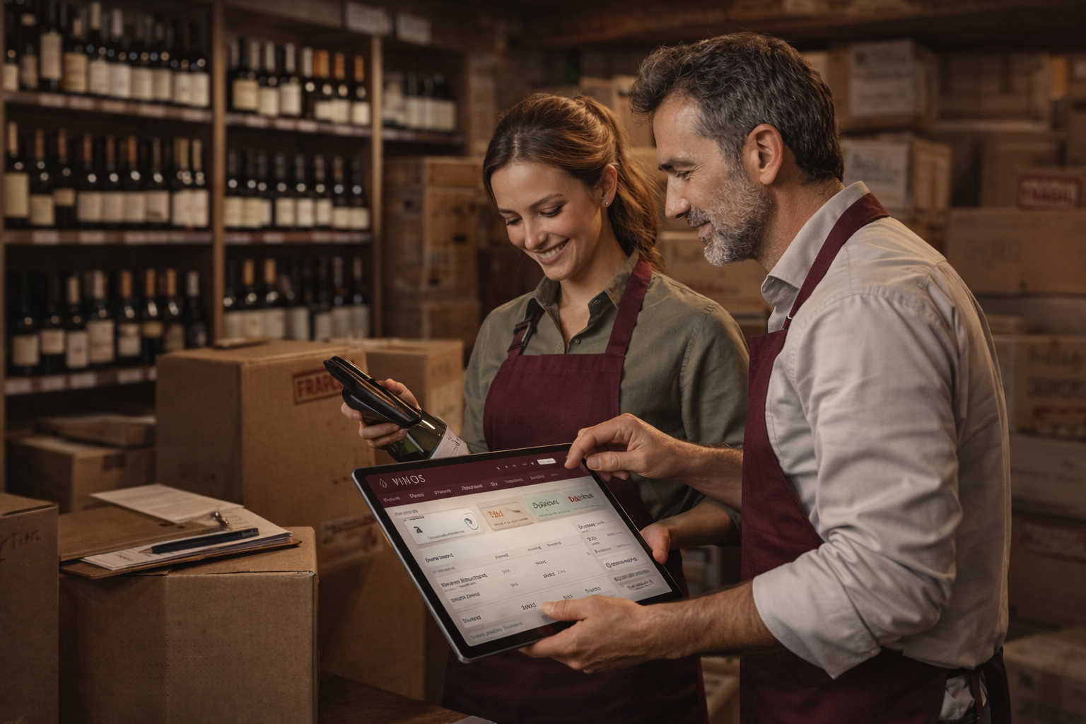 Gestion de deposito VinOS