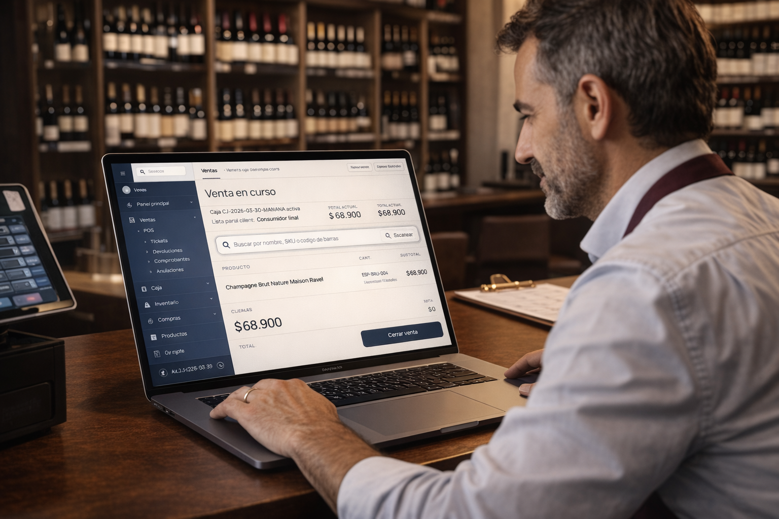 Punto de venta VinOS